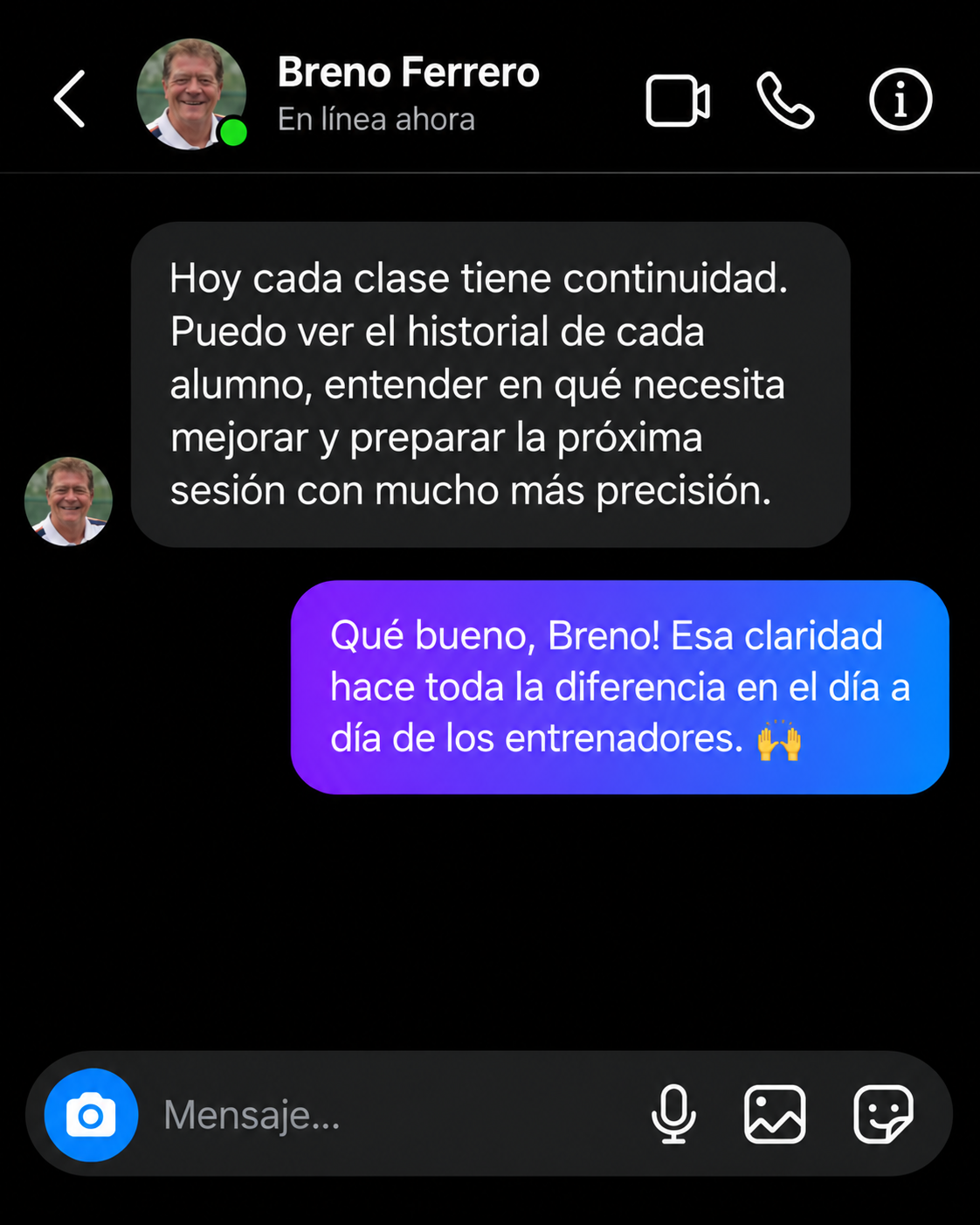 Testimonio de Breno Ferrero