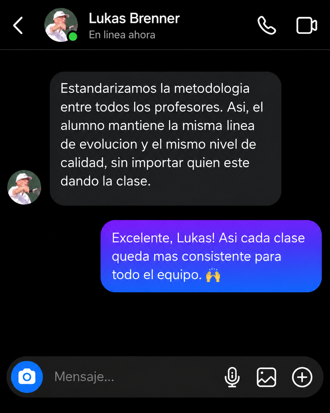 Testimonio de Lukas Brenner