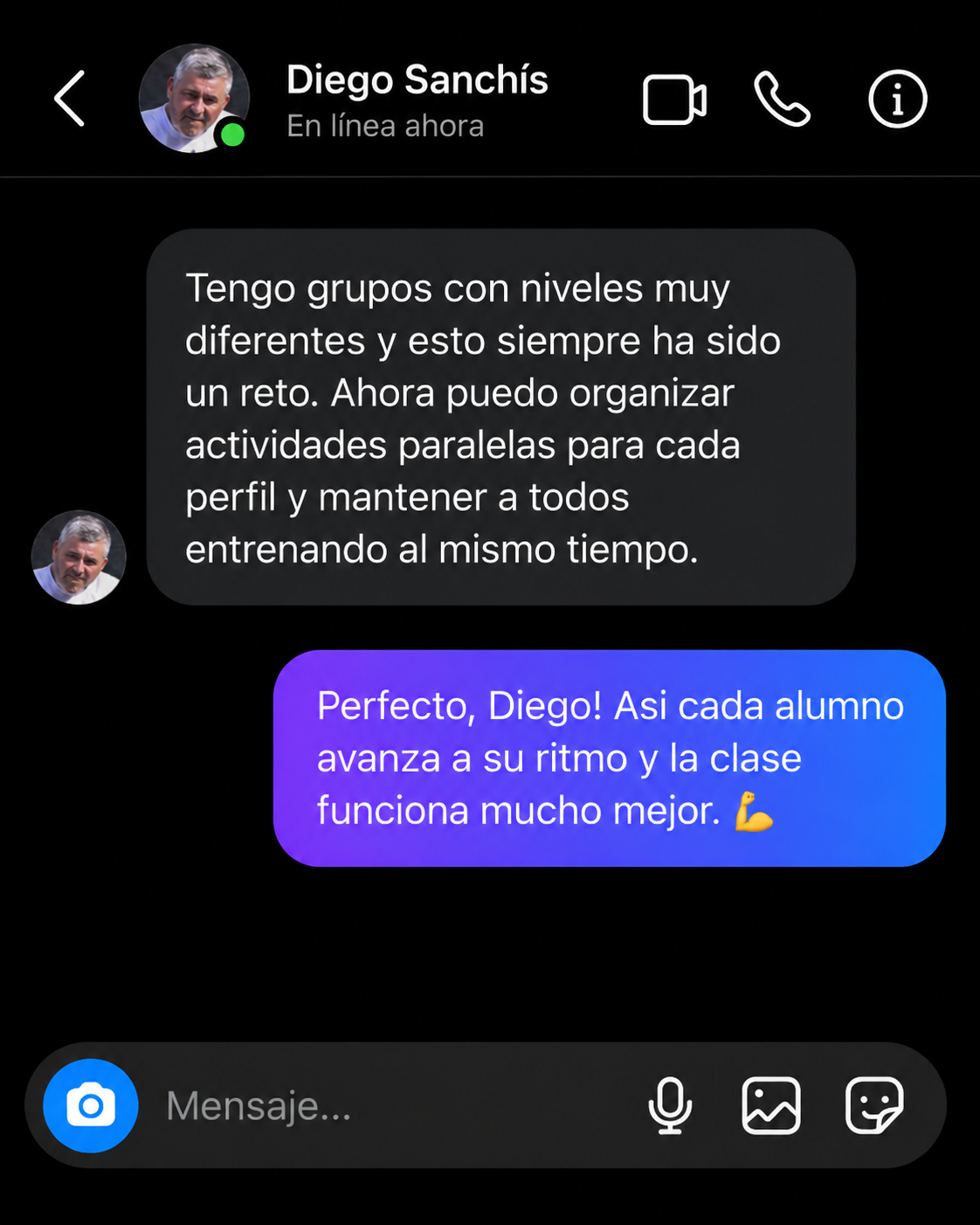 Testimonio de Diego Sanchís